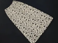 JEANASIS ジーナシス 総柄 ロング スカート sizeM/オフホワイト ■◇ レディース