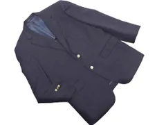 Dan Valentino ダンヴァレンティノ ウール100% 背抜き テーラード ジャケット size175/濃紺 ■◇ メンズのサムネイル