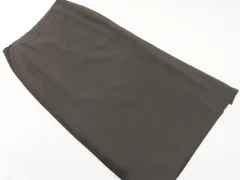 23区 大きいサイズ スリット ロング スカート size44/黒 ■◇ レディース