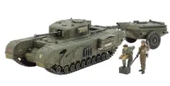 タミヤ 1/35MM ｲｷﾞﾘｽ ﾁｬｰﾁﾙ･ｸﾛｺﾀﾞｲﾙ戦車 35100 スケールプラモデルのサムネイル