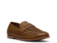 マデン メンズ シューズ スリッポン・ローファー Madden Justen Penny Loafer Cognac