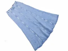 ZARA ザラ Aライン マキシ デニムスカート sizeXS/青 ■■ レディース