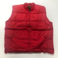 Nautica 赤 ダウンベスト ストリート レッド 大きめ - メルカリ