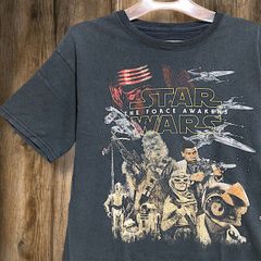 무비 T 셔츠 스타 워즈 STARWARS SF 영화 서양화 블랙 XL 사이즈 캐릭터 헌 옷 빈티지 used vintage p10/