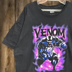 キャラ Tシャツ ヴェノム　VENOM マーベル　MARVEL アメコミ　キャラ 黒   XXLサイズ 映画　ムービー　アニメ 古着 ビンテージ used vintage  p10