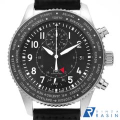 IWC パイロットウォッチ タイムゾーナークロノグラフ IW395001 中古 メンズ