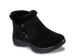 スケッチャーズ レディース シューズ ブーツ・レインブーツ リラックスフィット Skechers Relaxed Fit Easy Going Bootie Black ブラック