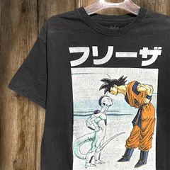 アニメ Tシャツ ドラゴンボール　フリーザ　悟空　キャラ 黒   Mサイズ  古着 ビンテージ used vintage  p10
