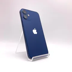【最速発送】 iPhone 12 mini 128GB ブルー SIMフリー 白ロム【難有】 75%