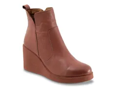 ブエノ レディース シューズ ブーツ・レインブーツ Bueno Laura Wedge Bootie Cognac