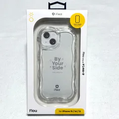 iFace Flou iPhone 15/14/13用ケース クリア