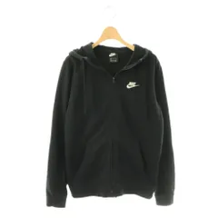 ナイキ NIKE フードジップアップパーカー 長袖 S ブラック /DO ■OS