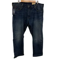  ポロラルフローレン POLO RALPH LAUREN メンズ デニムパンツ ストレッチ スリムストレート W42 ダークインディゴ 710638302001【KN1】