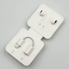 【24時間以内発送･未使用品✨️】Apple アップル 純正 有線イヤホン&変換アダプターセット