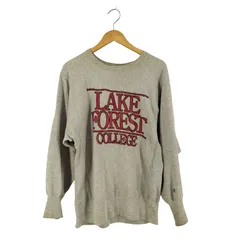 チャンピオン Champion 90S USA製 Reverse Weave カレッジプリント リバースウィーブ メンズ import：L 