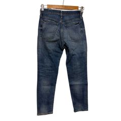 RED CARD Women's Stretch Denim Pants, Made in Japan, Size 22, Indigo, 492439【KN1】