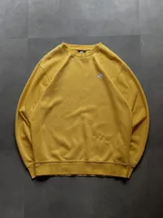 NIKE ナイキ スウェット トレーナー マスタード L ワンポイントロゴ