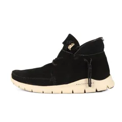 visvim ビズビム サイズ:US9(27.0cm) | UTE MOC TRAINER MID-FOLK | スウェード モカシンシューズ | ブラック 黒 | ブランド 靴【メンズ】【中古】のサムネイル