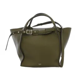 セリーヌ CELINE ビッグバッグ スモール ハンドバッグ ショルダーバッグ 2WAY レザー カーキ 189313A4T /KH ■OH
