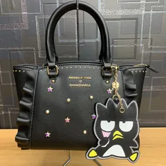 【未使用】Samantha Vega サマンサベガ サンリオコラボ フラッターミニ 2WAYバッグ ブラック ばつ丸