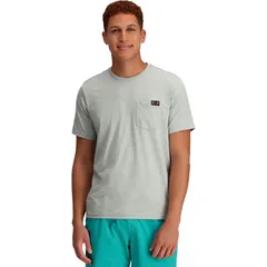 アウトドアリサーチ メンズ トップス シャツ Tシャツ Outdoor Research Essential Pocket TShirt Mens Grey Heather グレーのサムネイル