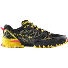 ラスポルティバ メンズ シューズ スニーカー La Sportiva Bushido III Trail Running Shoe Mens BlackYellow ブラック