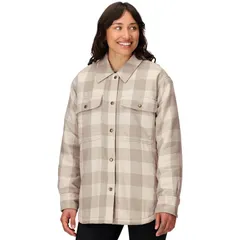 マーモット レディース アウター ジャケット・ブルゾン ジャケット Marmot Ridgefield Sherpa Flannel Jacket Womens Birch Bark
