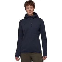 マムート レディース アウター ジャケット・ブルゾン フーデッドジャケット ジャケット Mammut Arctic IV ML Hooded Jacket Womens Marine Melangeのサムネイル