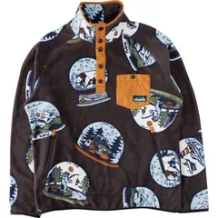 カブー メンズ アウター ジャケット・ブルゾン フリース ジャケット KAVU Teannaway Fleece Jacket Mens Snowglobeのサムネイル