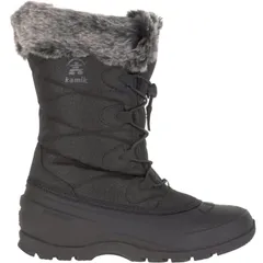 カミック レディース シューズ ブーツ・レインブーツ Kamik Momentum 3 Boot Womens Black ブラックのサムネイル