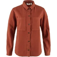 フェールラーベン レディース アウター ジャケット・ブルゾン シャツ Fjallraven Singi Flannel Overshirt Womens Autumn Leafのサムネイル