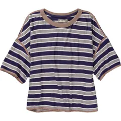 フリーピープル レディース トップス Tシャツ Free People Clean Rugby TShirt Womens Navy Combo ネイビーのサムネイル