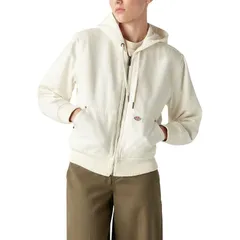 ディッキーズ レディース アウター ジャケット・ブルゾン フリース ジャケット Dickies Duck Canvas Textured Fleece Lined Jacket Womens Stonのサムネイル