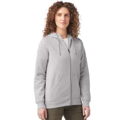 ディッキーズ レディース アウター ジャケット・ブルゾン パーカー Dickies Heavyweight FullZip Hoodie Womens Heather Gray グレーのサムネイル
