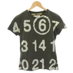 マルタンマルジェラ 6 Martin Margiela 6 Tシャツ カットソー M カーキ 半袖 プリント柄 ラウンドネック 932XM9893510 /HNのサムネイル