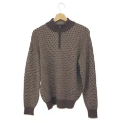 LANVIN COLLECTION ランバンコレクション ハーフジップニット サイズ:M ウール    ブラウン メンズ / 240001177014のサムネイル