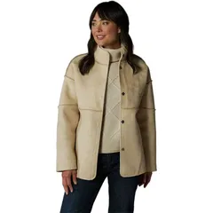 ノーマルブランド レディース アウター ジャケット・ブルゾン コート フリース The Normal Brand Highland Snap Fleece Coat Womens Oat