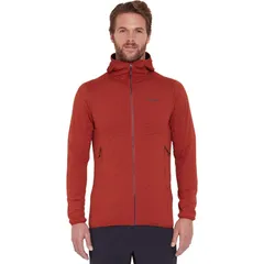 ラブ メンズ アウター ジャケット・ブルゾン フーデッドジャケット ジャケット Rab Evolute Hooded Jacket Mens Tuscan Red レッド