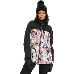 ロキシー レディース アウター ジャケット・ブルゾン ジャケット Roxy Stated Insulated Jacket Womens True Black Tenderness ブラックのサムネイル