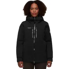 マムート レディース アウター ジャケット・ブルゾン フーデッドジャケット ジャケット Mammut Stoney HS Thermo Hooded Jacket Womens Black ブラックのサムネイル