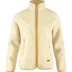 フェールラーベン レディース アウター ジャケット・ブルゾン フリース Fjallraven Vardag Pile Fleece Womens Chalk White ホワイトのサムネイル