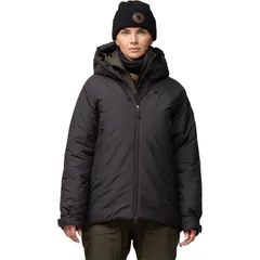 フェールラーベン レディース アウター ジャケット・ブルゾン Fjallraven Bergtagen 130 Insulation Jacket Womens BlackDeep Forest ブラのサムネイル
