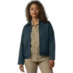 ディッキーズ レディース アウター ジャケット・ブルゾン ジャケット Dickies Unlined Eisenhower Jacket Womens Airforce Blue ブルーのサムネイル