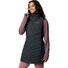 コロンビア レディース トップス ベスト Columbia Joy Peak II Long Vest Womens Black ブラックのサムネイル