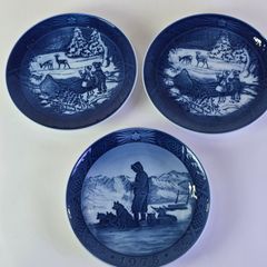 Royal Copenhagen イヤープレート3枚1992 1993 2004 - メルカリ