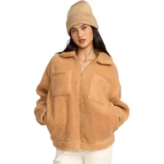 ビラボン レディース アウター ジャケット・ブルゾン Billabong Resound Sherpa Shacket Womens Dusty Trailsのサムネイル
