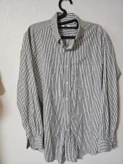 ユニクロ ストライプ シャツ シャツ L