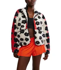 フリーピープル レディース アウター コート フラワー柄 プリント フラワー ジャケット Free People FP Movement Rocky Ridge Floral Printed Long Sleeve Jacket Graphic Daisy C