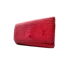 LOUIS VUITTON ルイヴィトン キーケース 4本用 ミュルティクレ4 エピ 赤 レッド