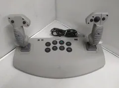 T【HY】【動作品】SONY 純正 PS1 有線コントローラー アナログジョイスティック SCPH-1110 プレイステーション 操縦桿 フライトシミュレーター[送料無料(一部地域を除く)]HY004